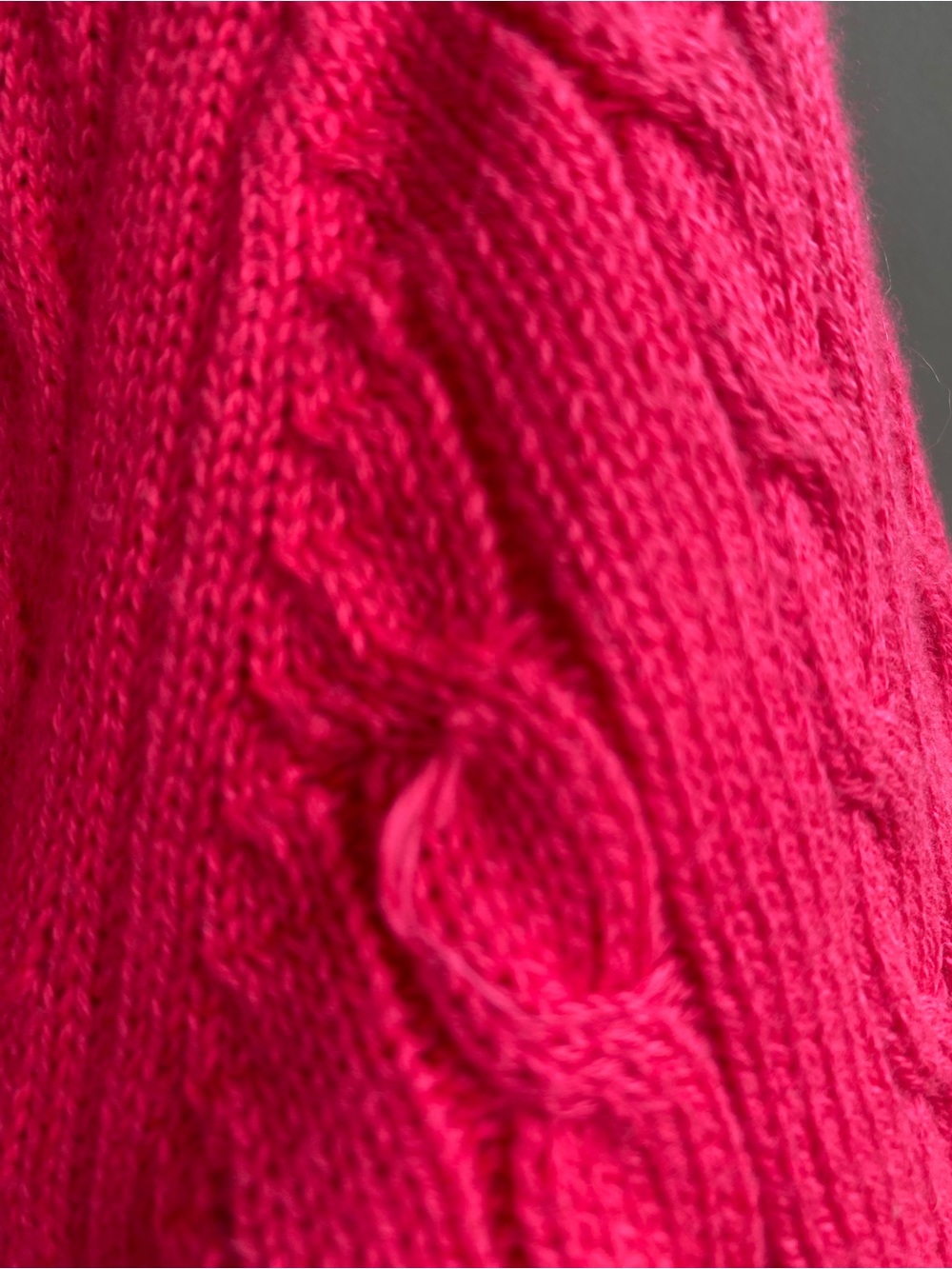 Lilly Pulitzer Women’s Cable Knit Crewneck Sweater - Pink Size L - Picture 6 of 12